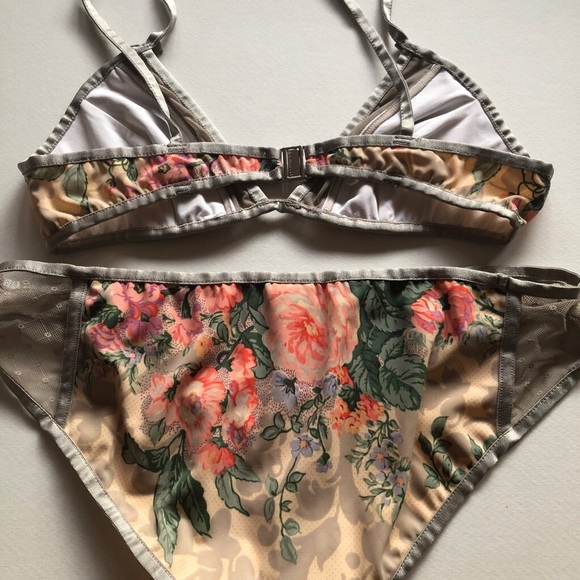 ✖️sold✖️Zimmermann Tri Floral teeny bikini - Picture 5 of 8